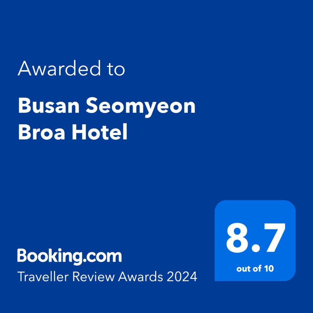 Busan Seomyeon Broa Hotel Extérieur photo