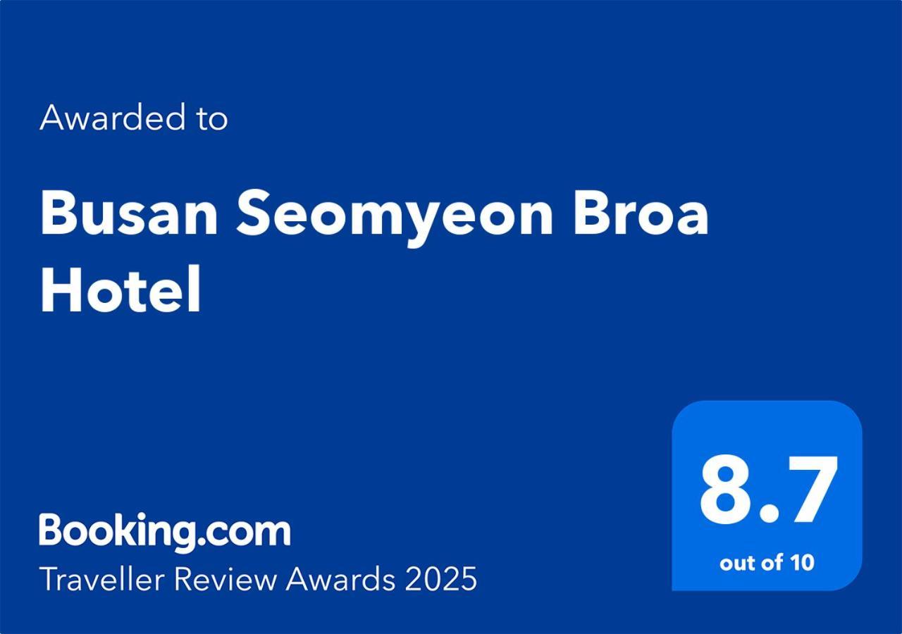 Busan Seomyeon Broa Hotel Extérieur photo